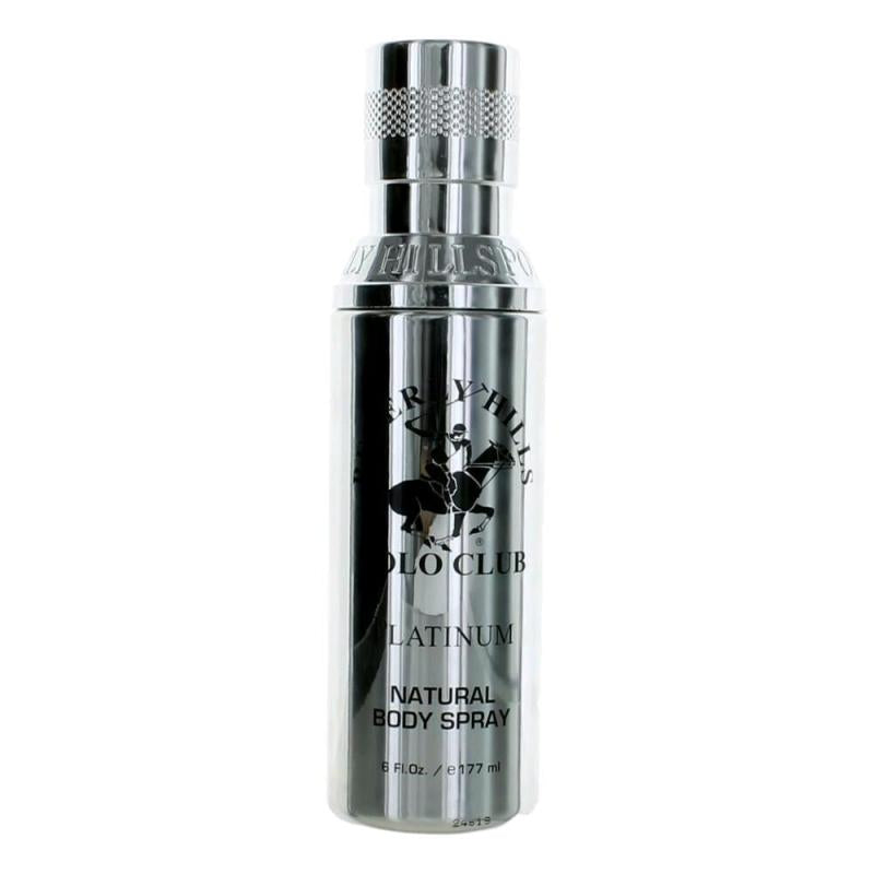 Bhpc Platinum By Beverly Hills Polo Club, 6 Oz Body Spray For Men