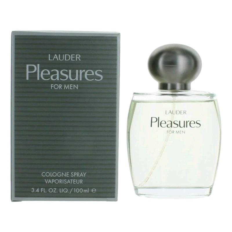 Pleasures For Men By Estee Lauder, 3.4 Oz Cologne Spray For Men