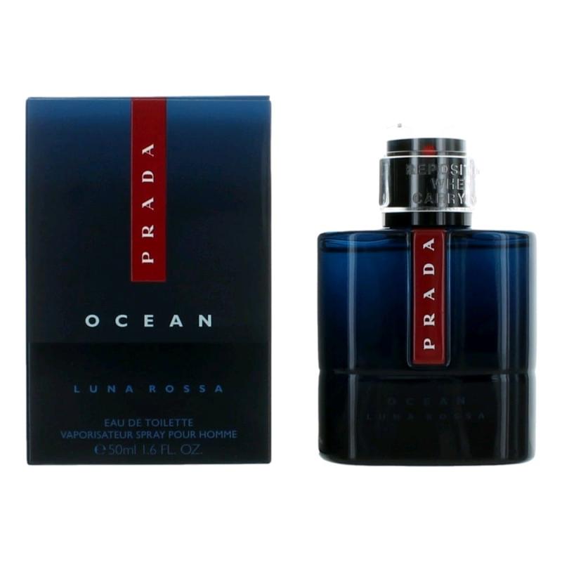 Prada Luna Rossa Ocean By Prada, 1.6 Oz Eau De Toilette Spray For Men