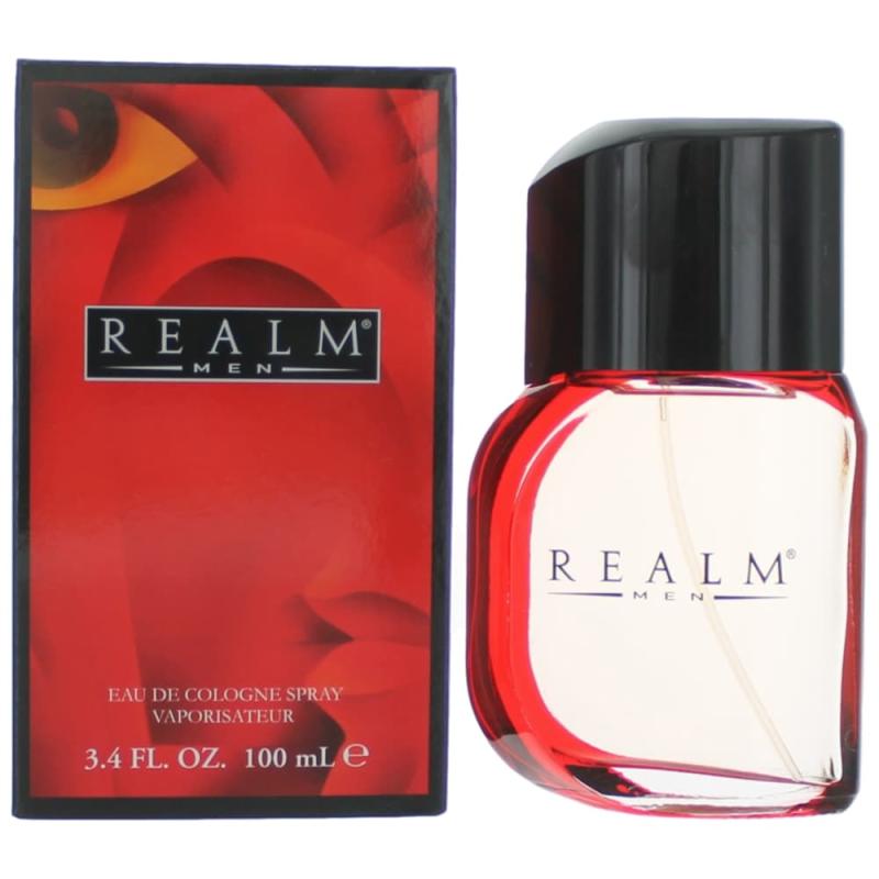 Realm By Erox, 3.4 Oz Eau De Cologne Spray For Men