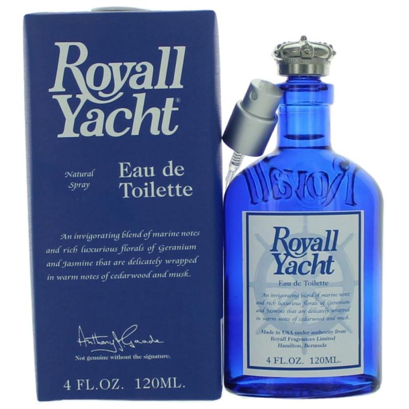 Royall Yacht By Royall Fragrances, 4 Oz Eau De Toilette Spray For Men