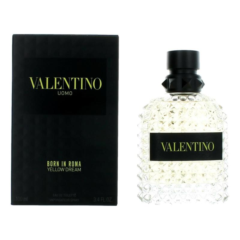 Valentino Uomo Born In Roma Yellow Dream By Valentino, 3.4 Oz Eau De Toilette Spray For Men