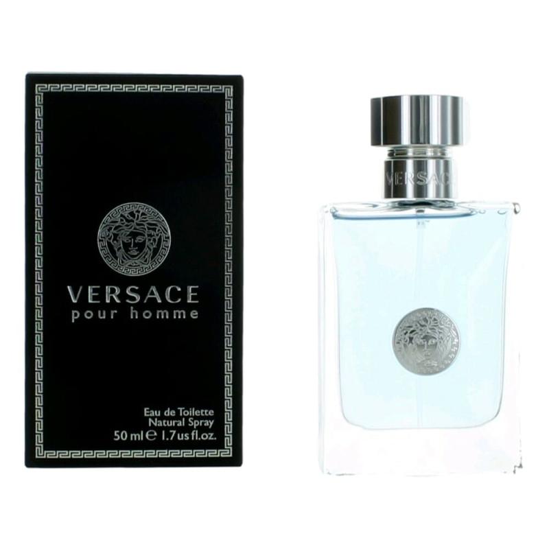 Versace Pour Homme By Versace, 1.7 Oz Eau De Toilette Spray For Men