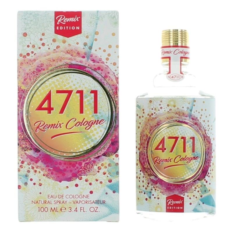 4711 Remix Cologne Neroli By Muelhens, 3.4 Oz Eau De Cologne Spray For Unisex