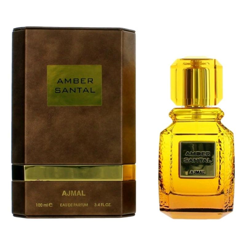 Amber Santal By Ajmal, 3.4 Oz Eau De Parfum Spray For Unisex