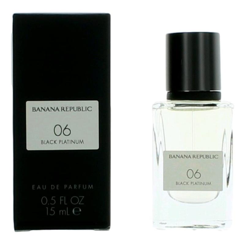 06 Black Platinum By Banana Republic, 0.5 Oz Eau De Parfum Spray For Unisex