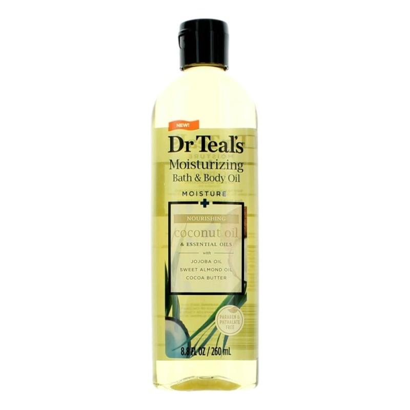 Nourishing Coconut Oil &amp; Essential Oils By Dr. Teal'S, 8.8 Oz Moisturizing Bath &amp; Body Oil