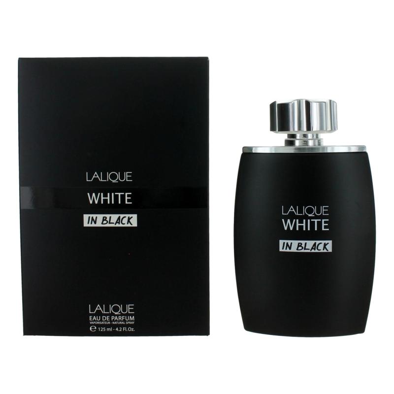 White In Black By Lalique, 4.2 Oz Eau De Parfum Spray For Unisex