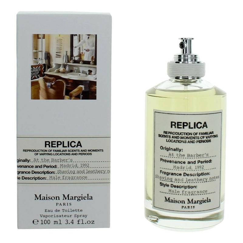 Replica At The Barber'S By Maison Margiela, 3.4 Oz Eau De Toilette Spray For Unisex