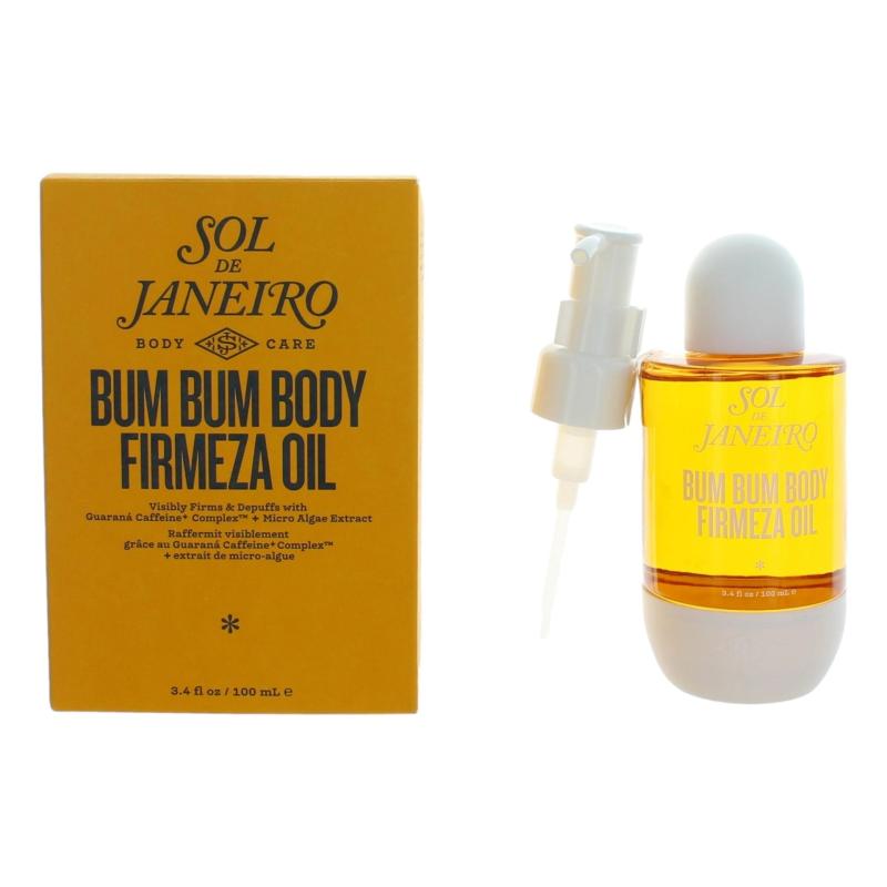 Bum Bum Body Firmeza Oil By Sol De Janeiro, 3.4 Oz Body Oil