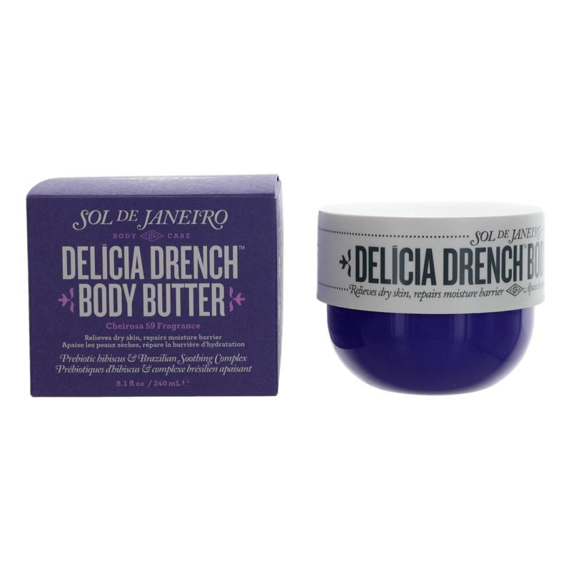 Delicia Drench By Sol De Janeiro, 8 Oz Body Butter