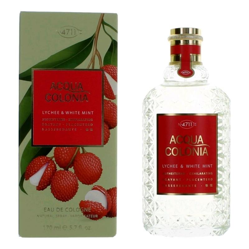 Acqua Colonia Lychee And Mint By 4711, 5.7 Oz Eau De Cologne Splash/Spray For Women