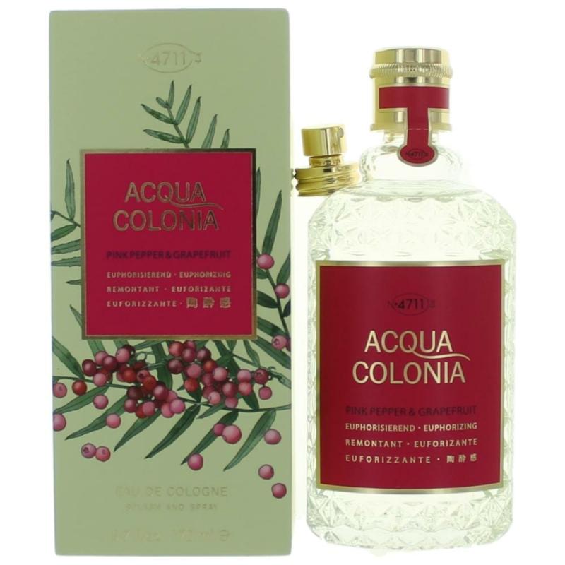 Acqua Colonia Pink Pepper And Grapefruit By 4711, 5.7 Oz Eau De Cologne Splash/Spray For Unisex