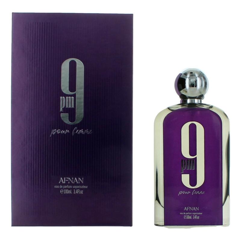 9 Pm By Afnan, 3.4 Oz Eau De Parfum Spray For Women