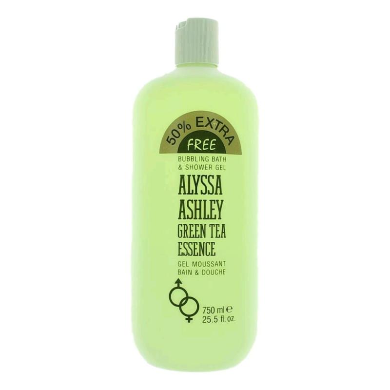 Green Tea Essence By Alyssa Ashley, 25.5 Oz Bubbling Bath &amp; Shower Gel For Women