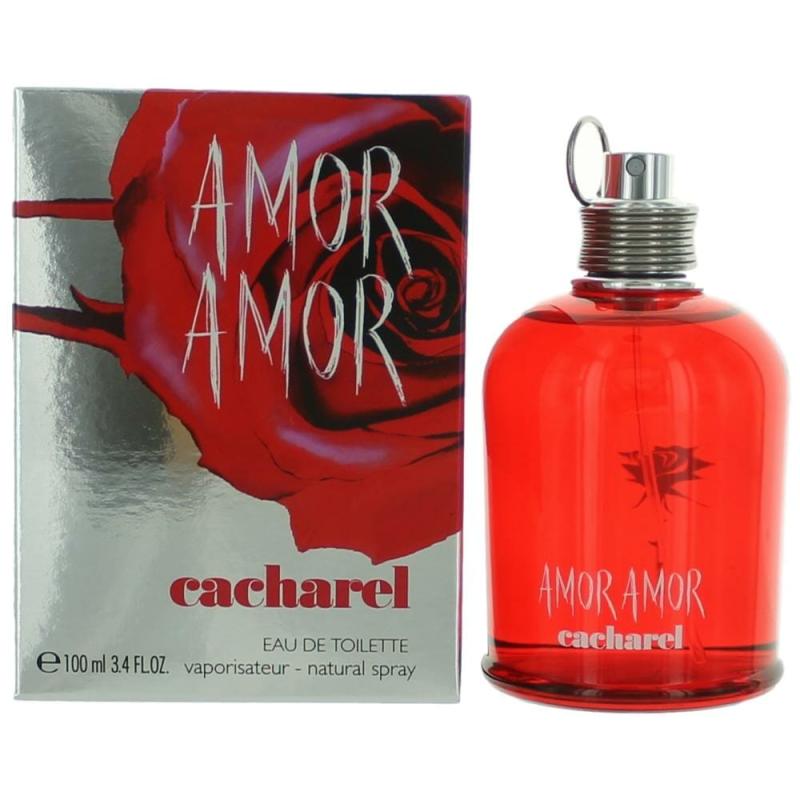 Amor Amor By Cacharel, 3.4 Oz Eau De Toilette Spray For Women