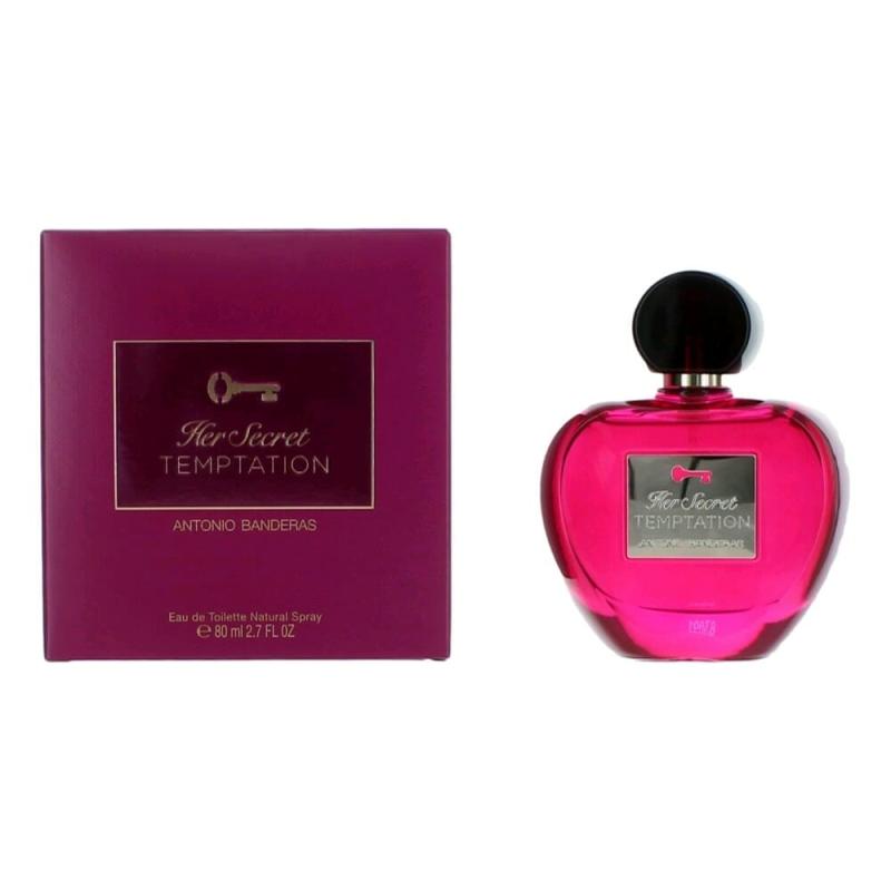 Her Secret Temptation By Antonio Banderas, 2.7 Oz  Eau De Toilette Spray For Women