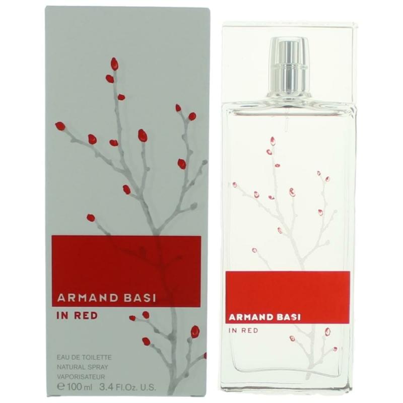 Armand Basi In Red By Armand Basi, 3.4 Oz Eau De Toilette Spray For Women