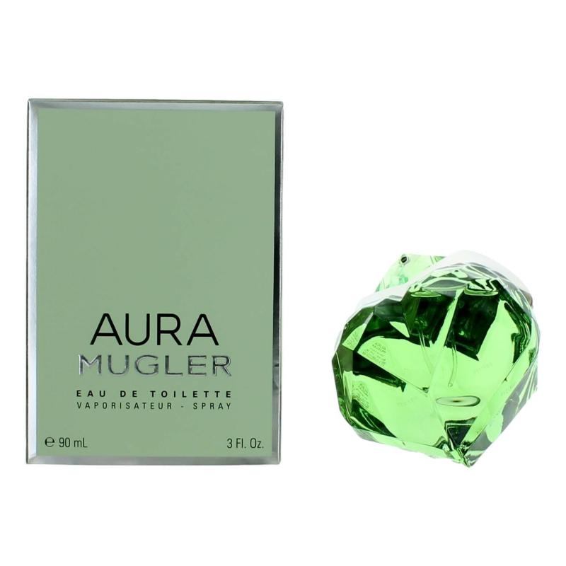 Aura By Thierry Mugler, 3 Oz Eau De Toilette Spray For Women.