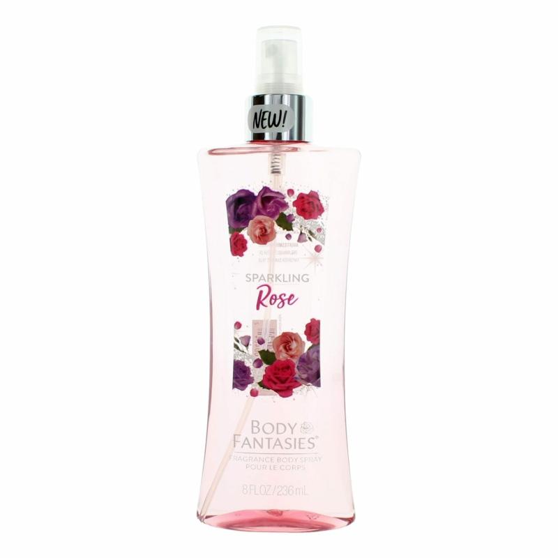 Sparkling Roses By Body Fantasies, 8 Oz Fragrance Body Spray For Women