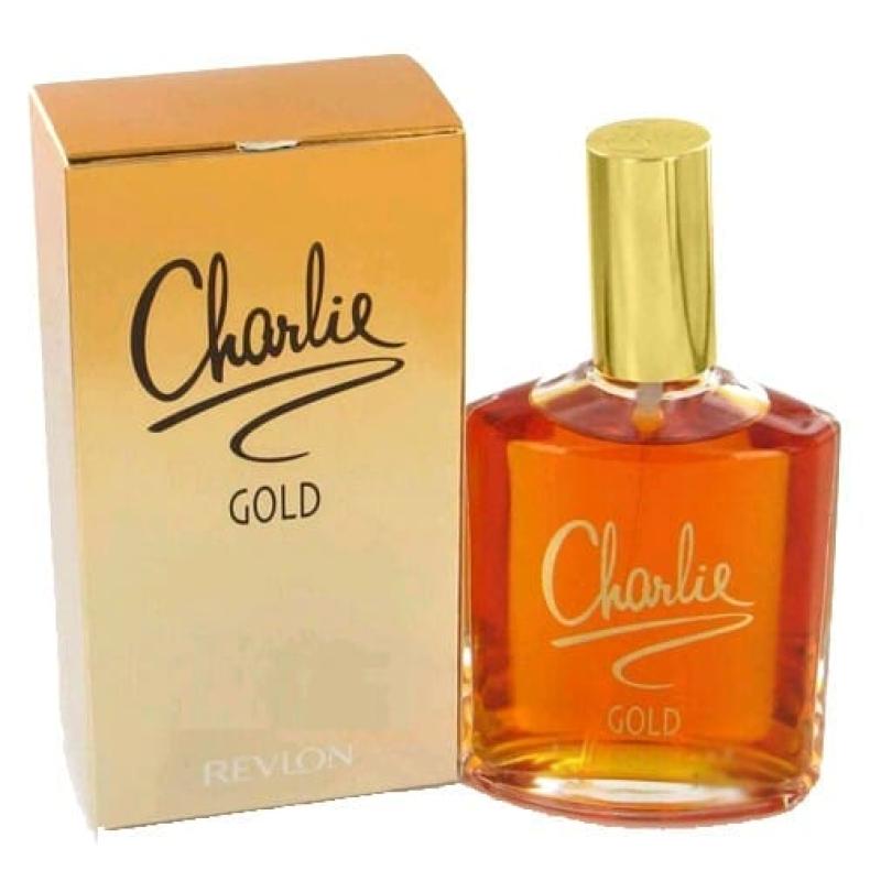 Charlie Gold By Revlon, 3.4 Oz Eau De Toilette Spray For Women