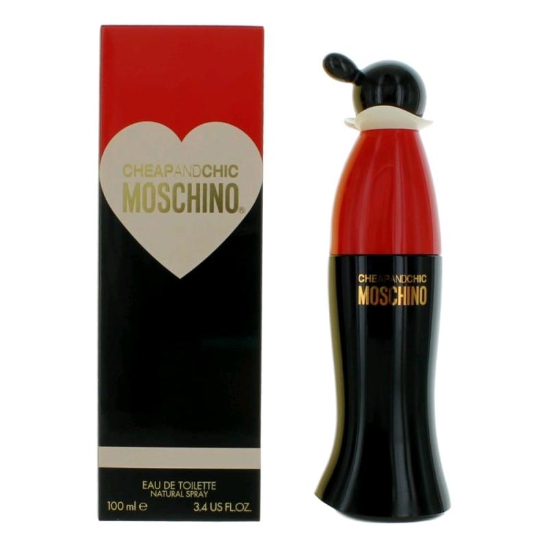 Cheap &amp; Chic By Moschino, 3.4 Oz Eau De Toilette Spray For Women