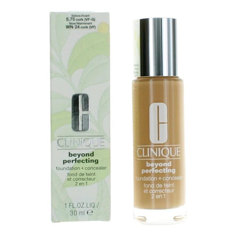 Clinique Beyond Perfecting By Clinique, 1 Oz Foundation + Concealer - Wn 24 Cork