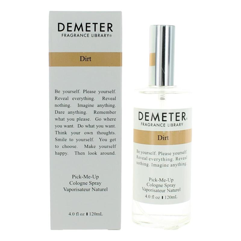 Dirt By Demeter, 4 Oz Pick-Me-Up Cologne Spray For Unisex