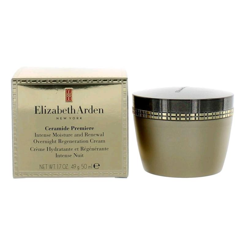 Ceramide Premiere By Elizabeth Arden, 1.7 Oz Intense Moisture And Renewal Overnight Regeneration Cream