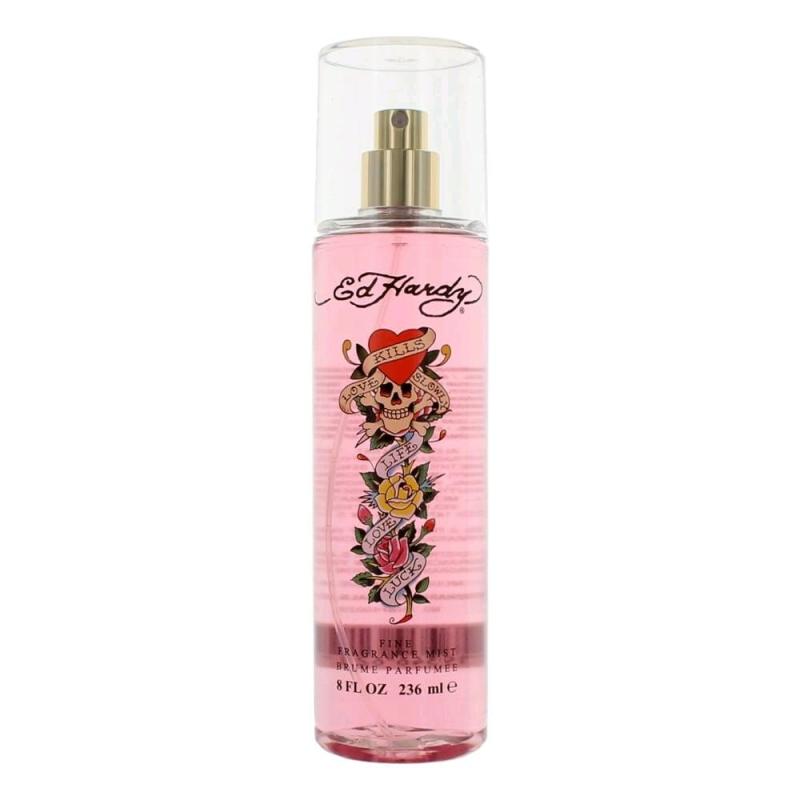 Ed Hardy By Christian Audigier, 8 Oz Fine Fragrance Mist For Women