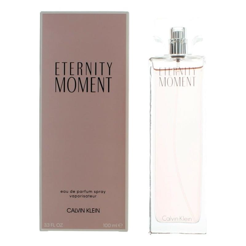 Eternity Moment By Calvin Klein, 3.3 Oz Eau De Parfum Spray For Women