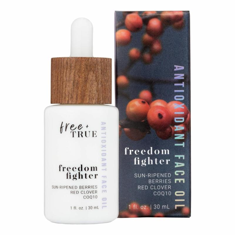 Free + True Freedom Fighter By Free + True, 1 Oz Antioxidant Face Oil