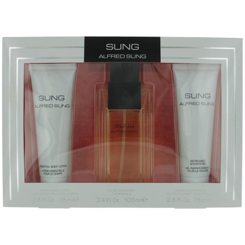 Alfred Sung By Alfred Sung, 3 Piece Gift Set For Women