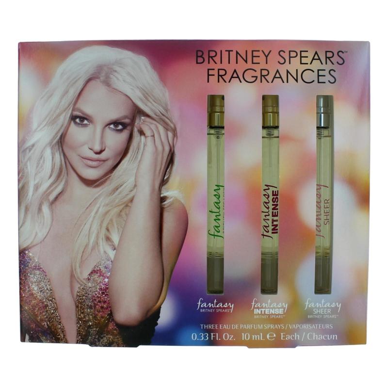 Britney Spears By Britney Spears, 3 Piece Variety Gift Set For Women