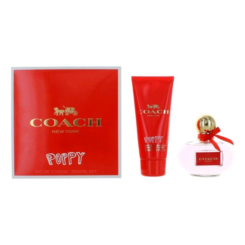 Coach Poppy By Coach, 2 Piece Gift Set For Women