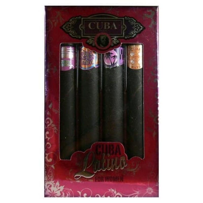 Cuba Latino By Cuba, 4 Piece Gift Set For Women