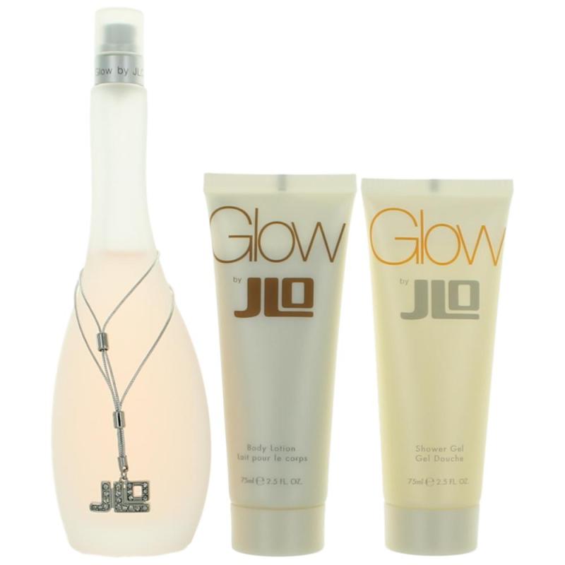 Glow By J.Lo, 3 Piece Gift Set For Women (Jennifer Lopez)