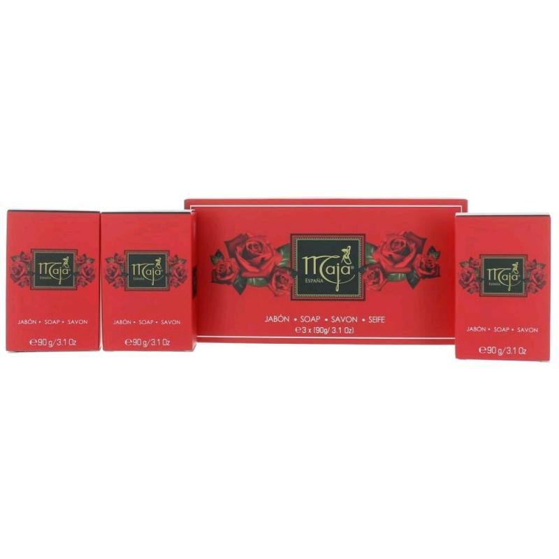 Maja By Maja, Pack Of 3 Soaps X 3.1 Oz Each For Women