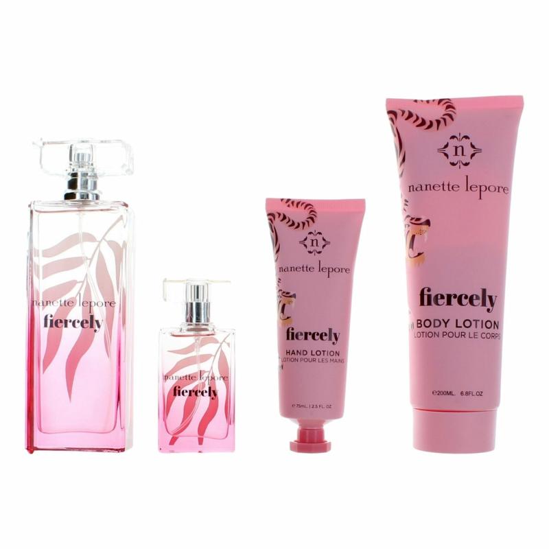 Fiercely By Nanette Lepore. 4 Piece Gift Set For Women