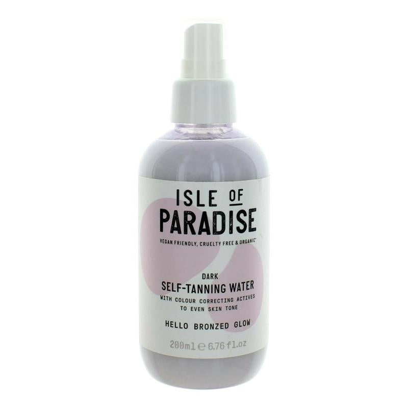 Isle Of Paradise Hello Bronzed Glow By Isle Of Paradise, 6.76  Oz Self Tanning Water - Dark