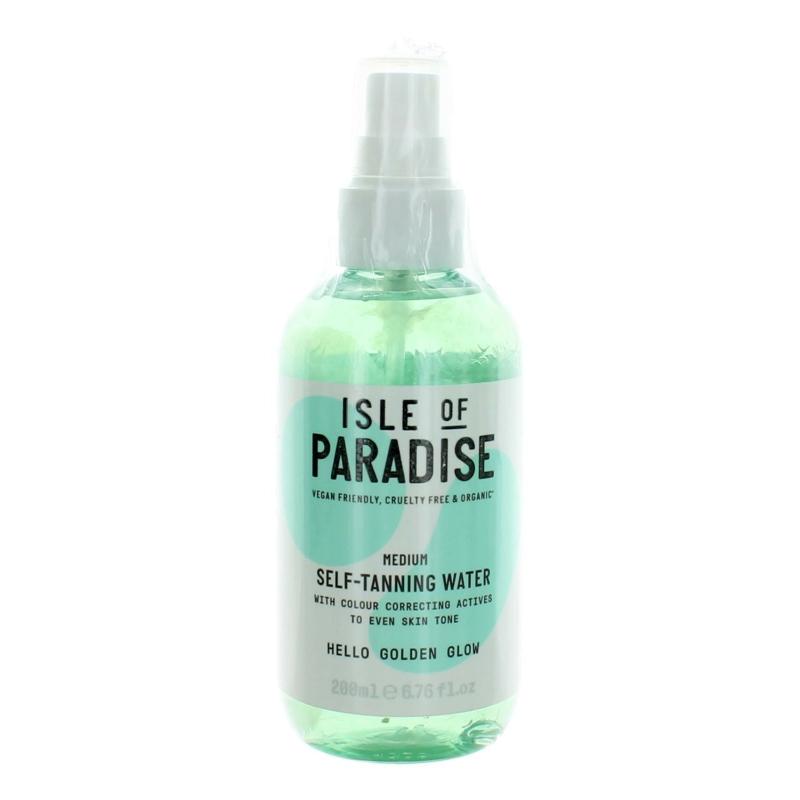 Isle Of Paradise Hello Golden Glow By Isle Of Paradise, 6.76  Oz Self Tanning Water - Medium