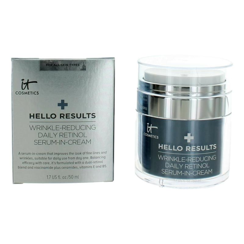 It Cosmetics Hello Results By It Cosmetics, 1.7 Oz Wrinkle Reducing Daily Retinol Serum In Cream