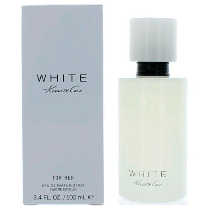 Kenneth Cole White By Kenneth Cole, 3.4 Oz Eau De Parfum Spray For Women