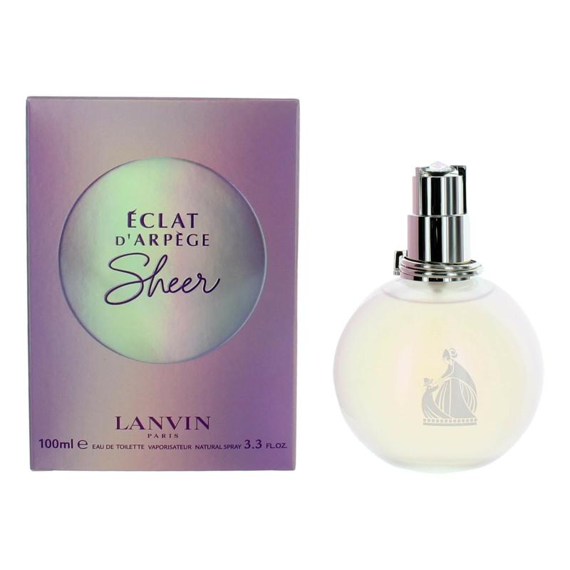 Elat D'Arpege Sheer By Lanvin, 3.3 Oz Eau De Toilette Spray For Women