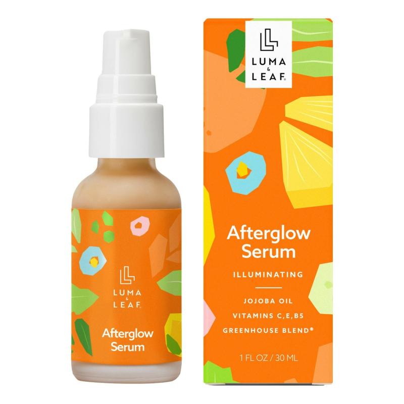 Luma &amp; Leaf Afterglow Serum By Luma &amp; Leaf, 1 Oz Brightening Vitamin C Serum