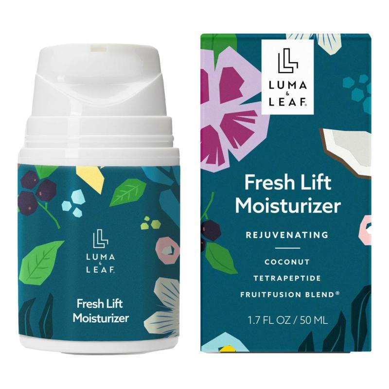 Luma &amp; Leaf Fresh Lift Moisturizer By Luma &amp; Leaf, 1.7 Oz Peptide + Hibiscus Firming Moisturizer