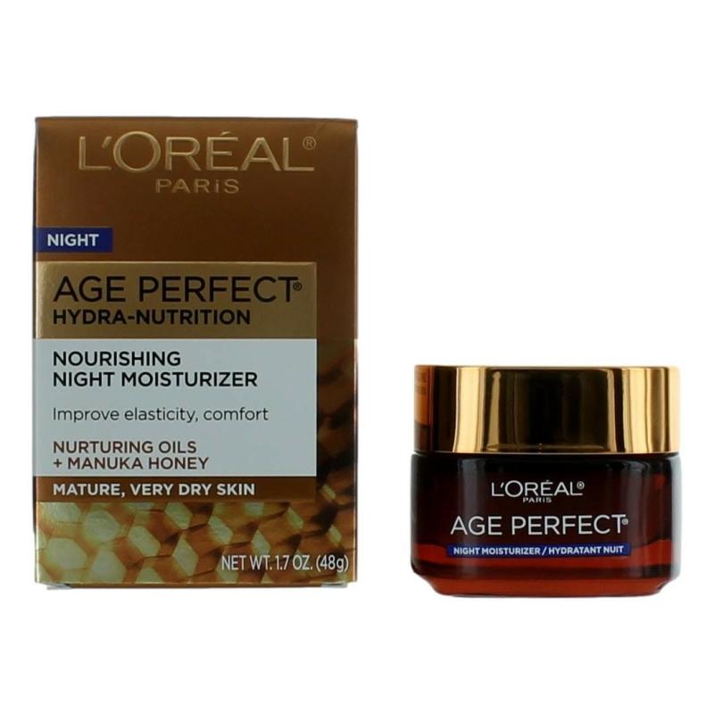 L'Oreal Age Perfect Hydra-Nutrition By L'Oreal, 1.7 Oz Nourishing Night Moisturizer