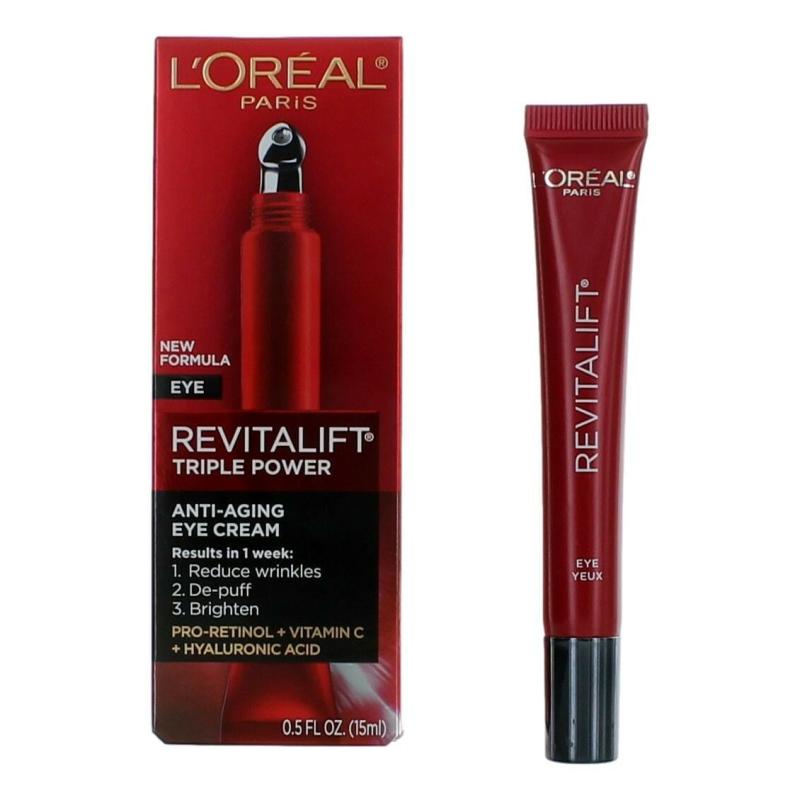 L'Oreal Revitalift Triple Power By L'Oreal, .5 Oz Anti-Aging Eye Cream