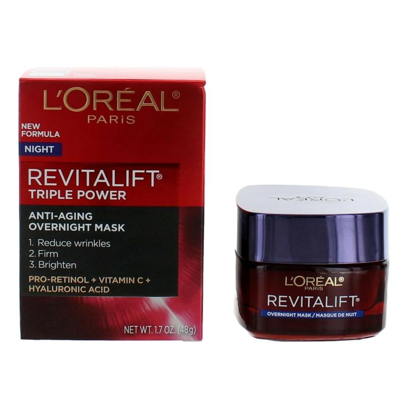 L'Oreal Revitalift Triple Power By L'Oreal, 1.7 Oz Anti-Aging Overnight Mask