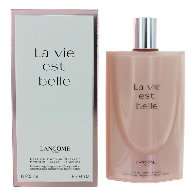 La Vie Est Belle By Lancome, 6.7 Oz Nourishing Fragranced Body Lotion For Women